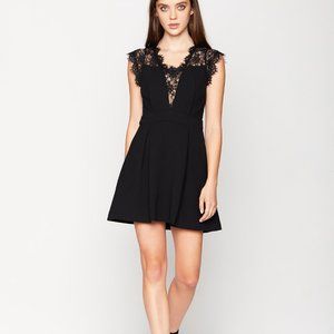 BCBGGeneration Lace Inset Dress